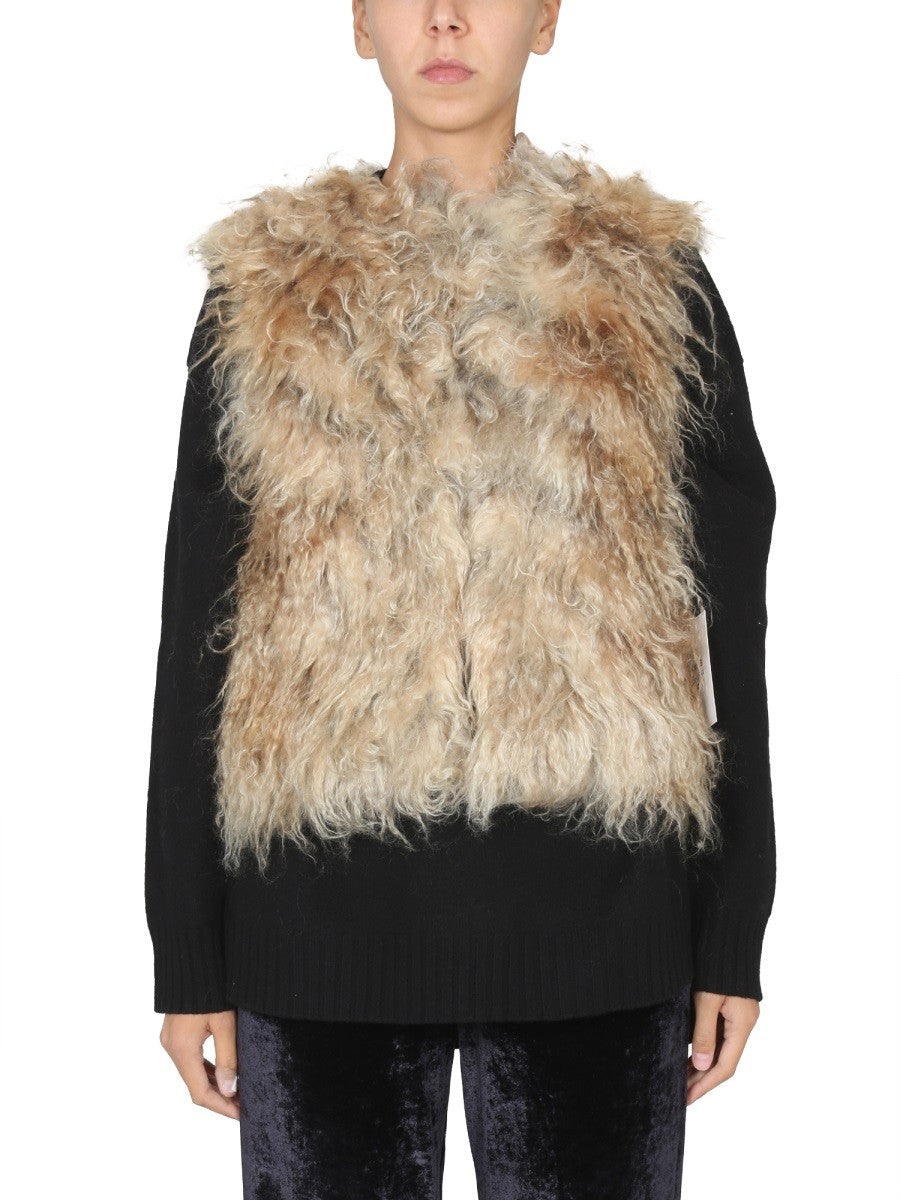 MOHAIR FUR VEST