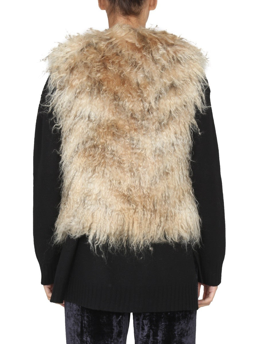 MOHAIR FUR VEST