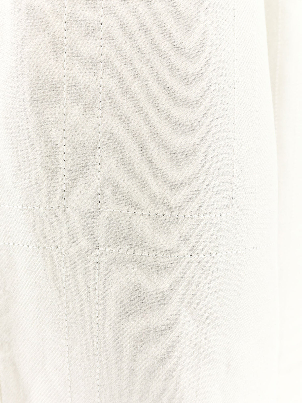 Monogram flannel trousers