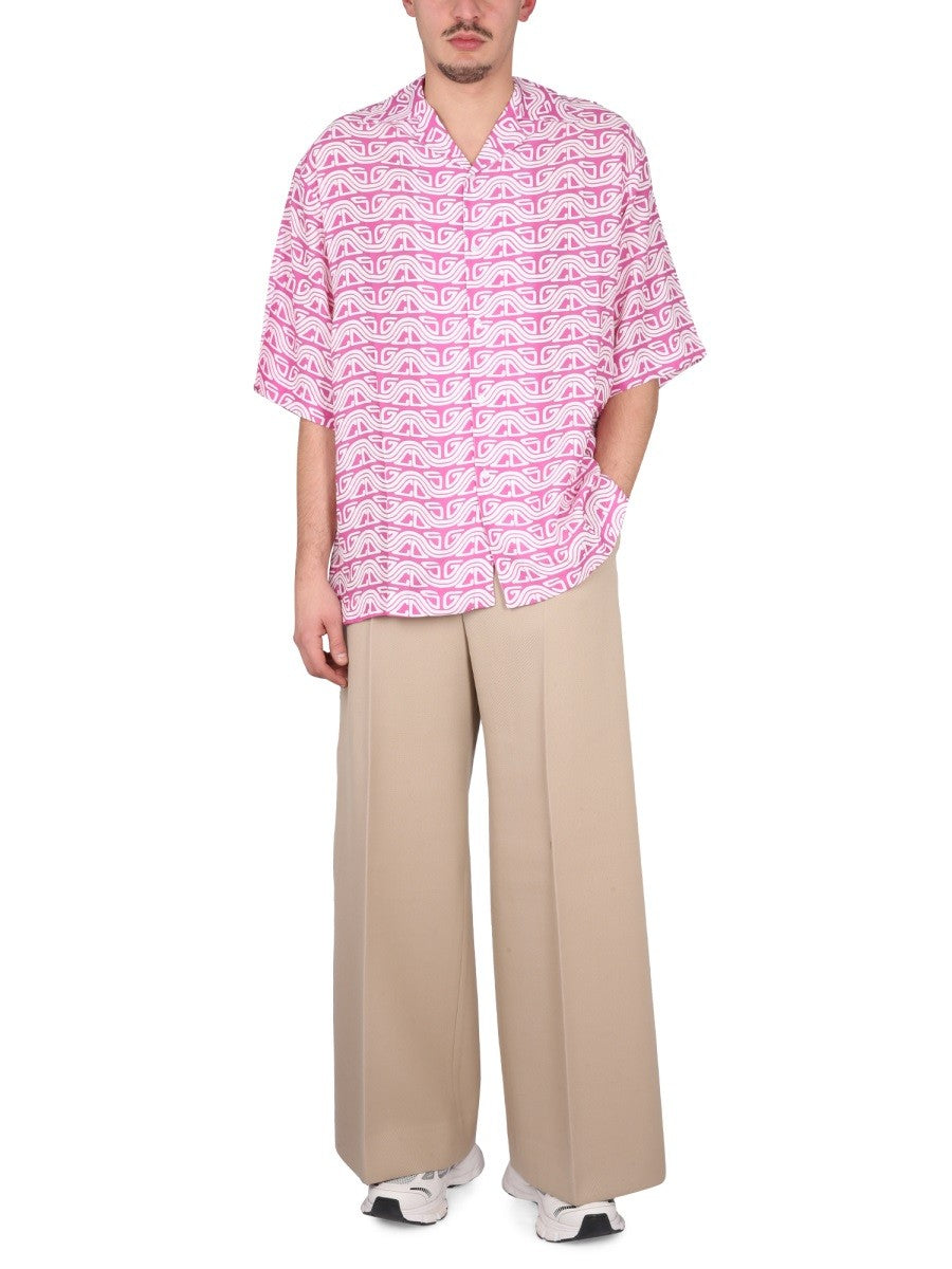 MONOGRAM WAVED SHIRT