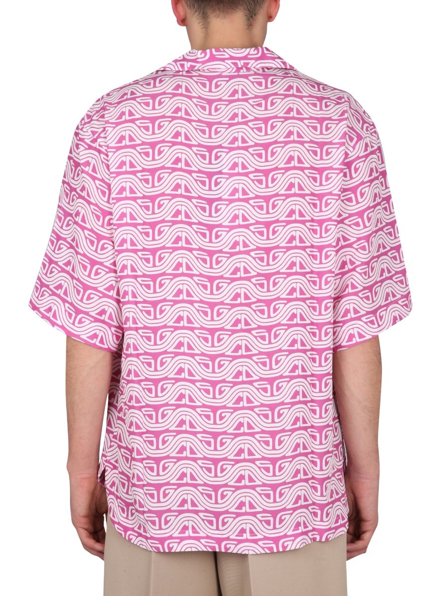 MONOGRAM WAVED SHIRT