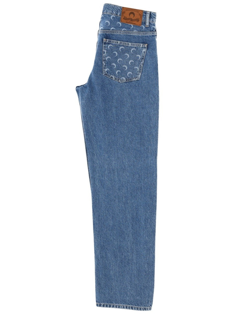 "MOON WAXED" JEANS