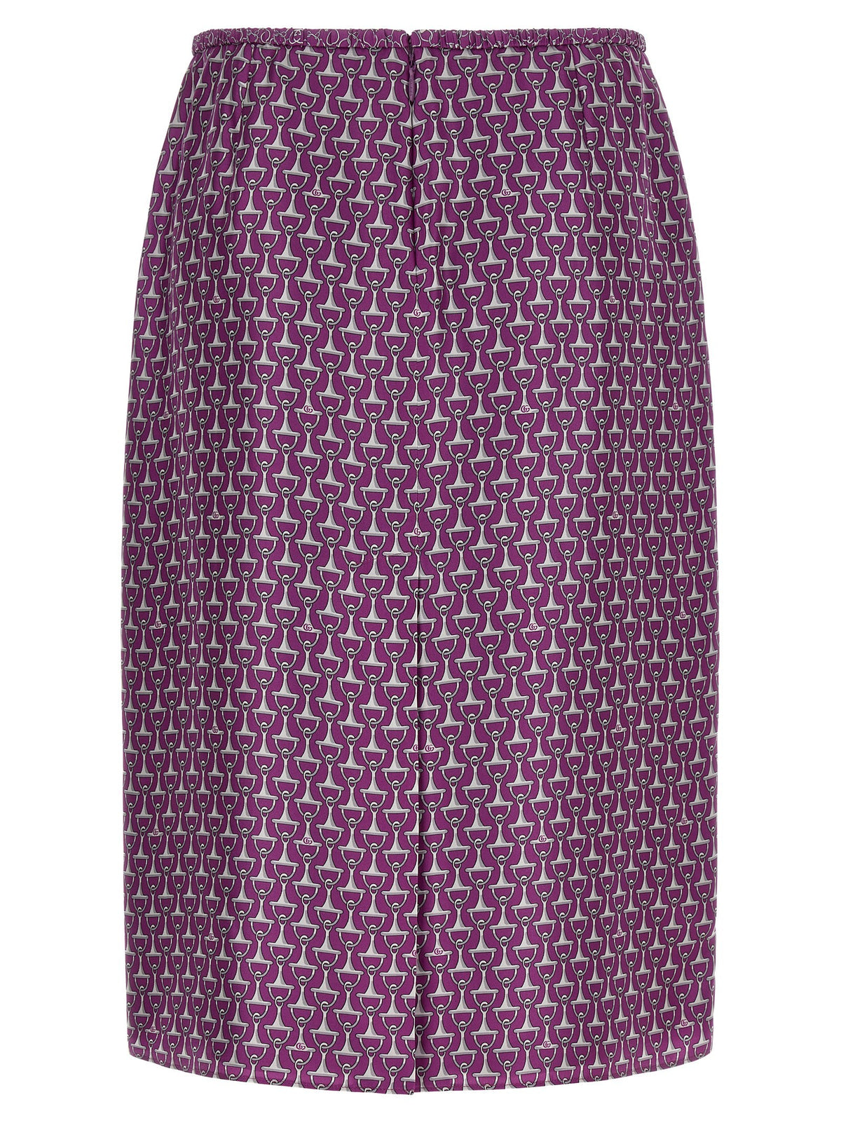 'Morsetto' print skirt