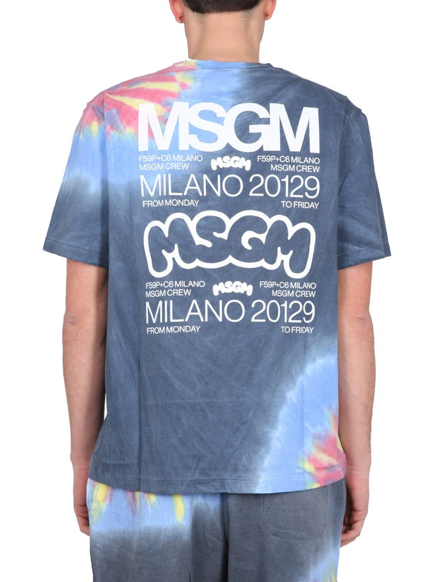 تي شيرت MSGM X BUTTER STUDIO