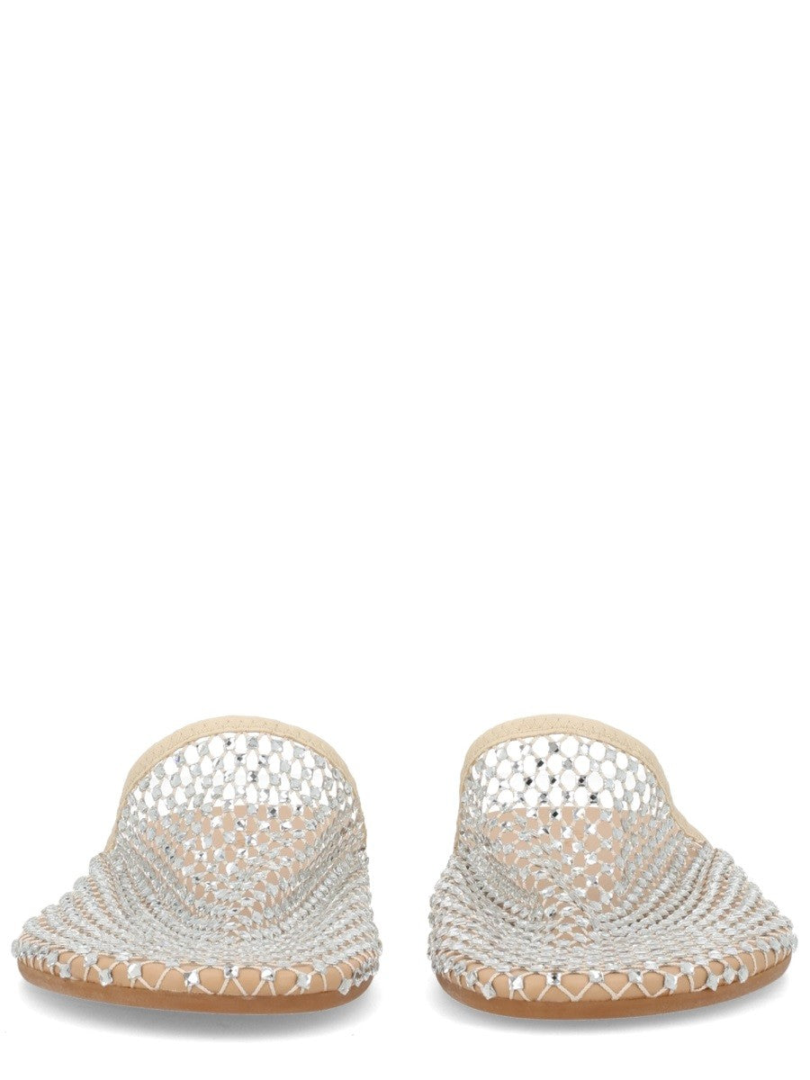 MULE SHOE WITH RHINESTONES
