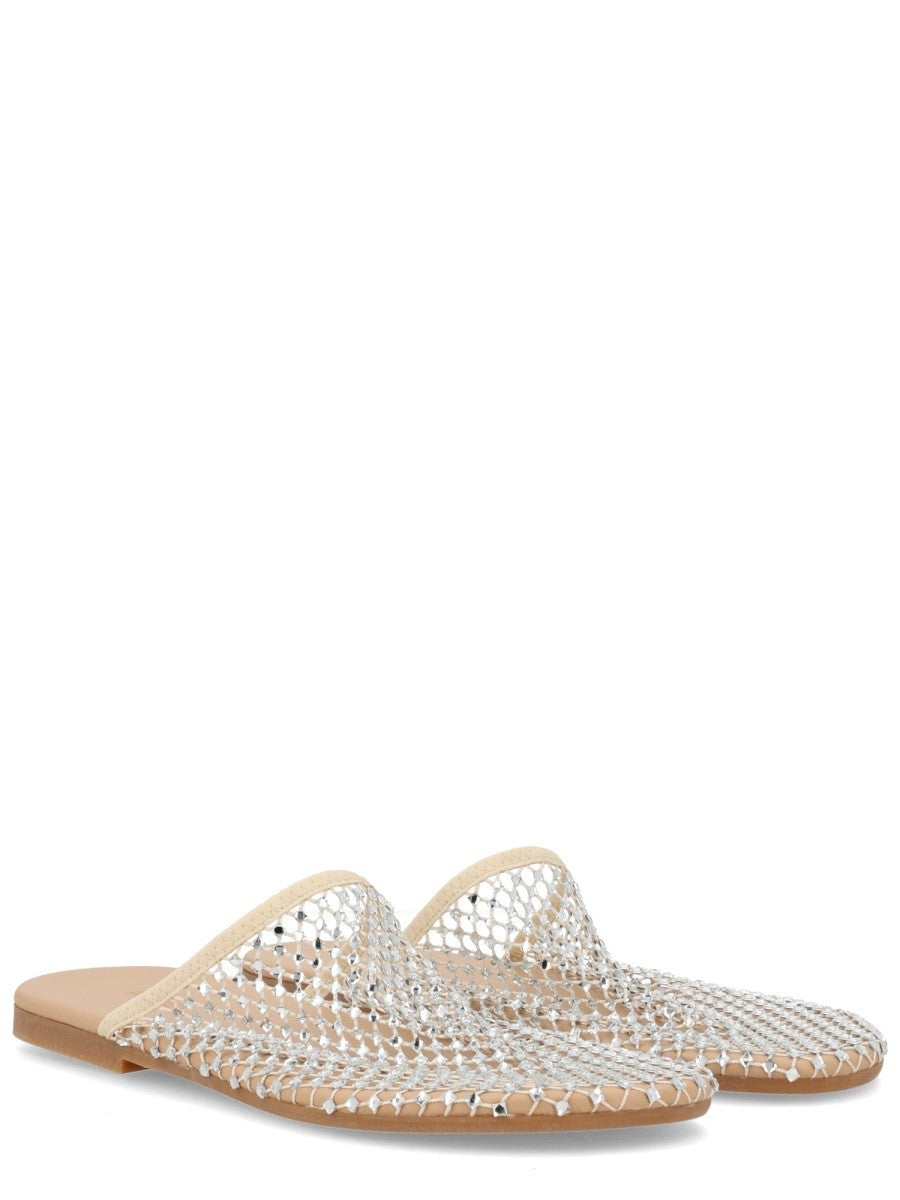 MULE SHOE WITH RHINESTONES