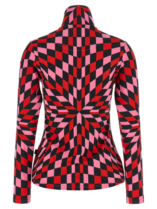 Multicolor 'Chesu' ski jersey