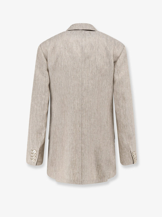 Mxmolimpia linen blazer