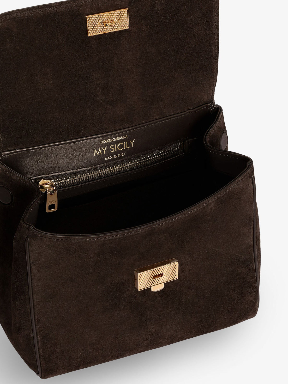 My Sicily handbag in suede