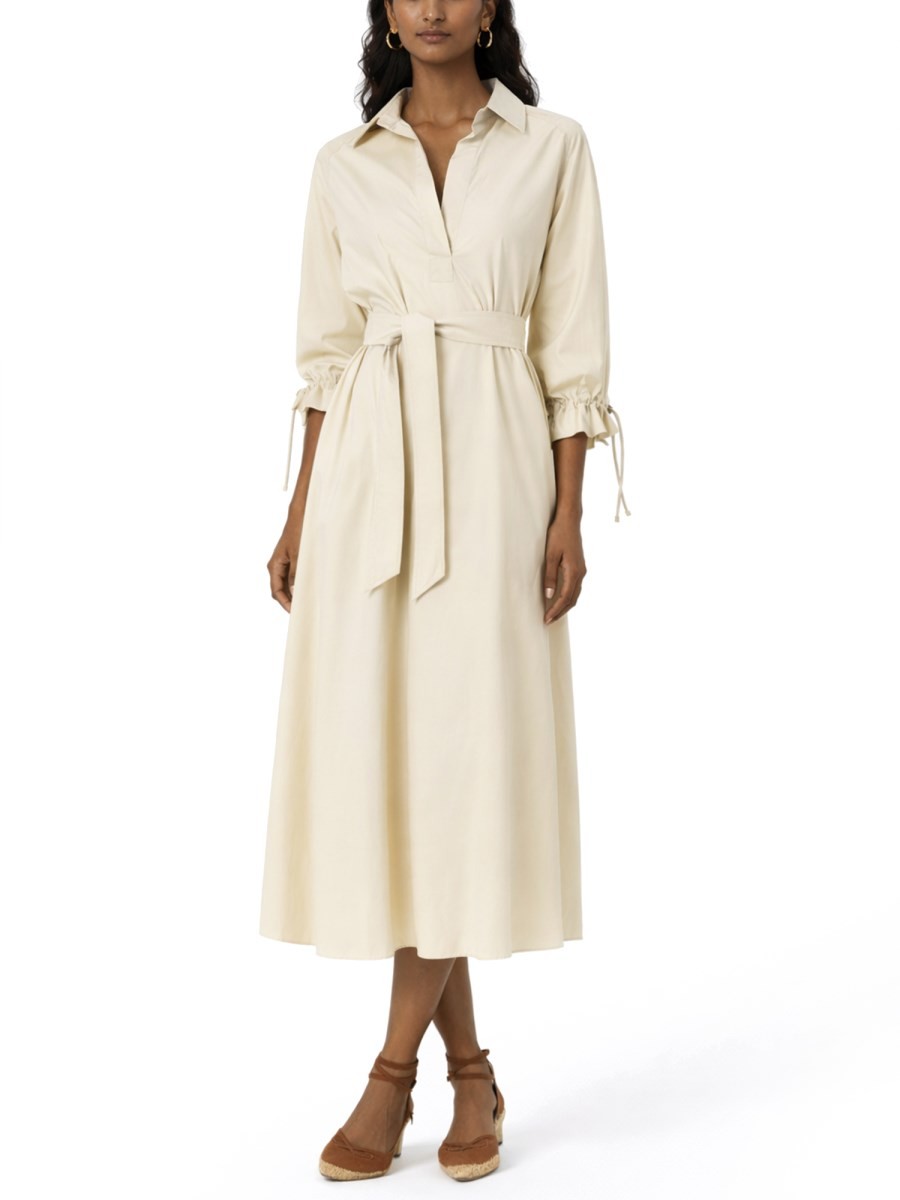 "MYRTLE" DRESS WITH BELT