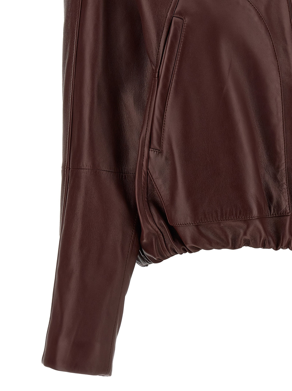 Nappa leather jacket
