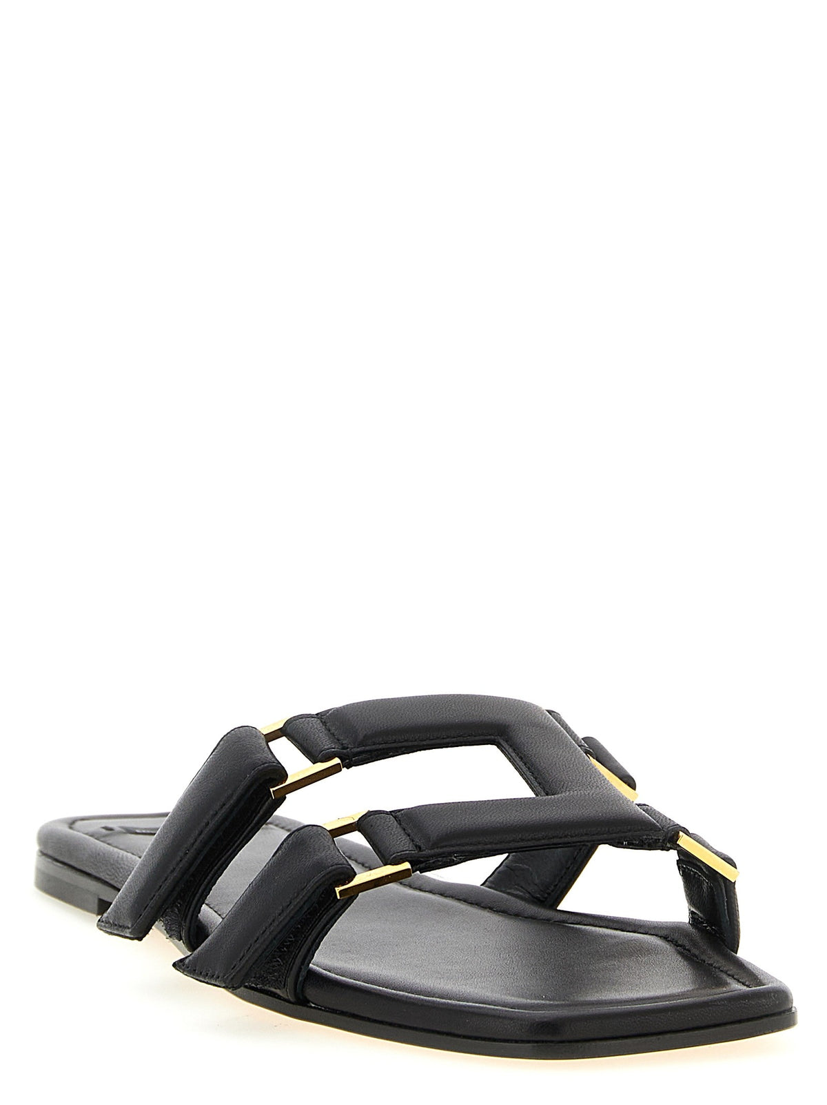 Nappa leather sandals