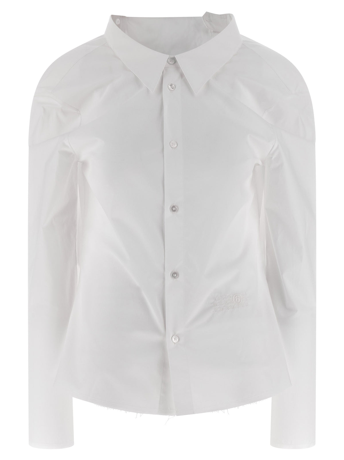 'Numeric signature MM6' embroidered shirt