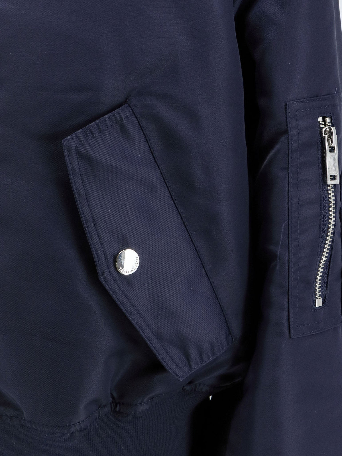 Nylon crop jacket