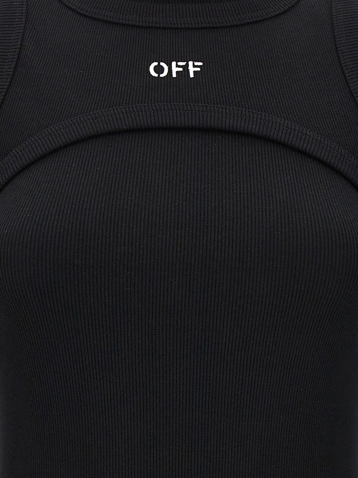 'Off stamp' dress