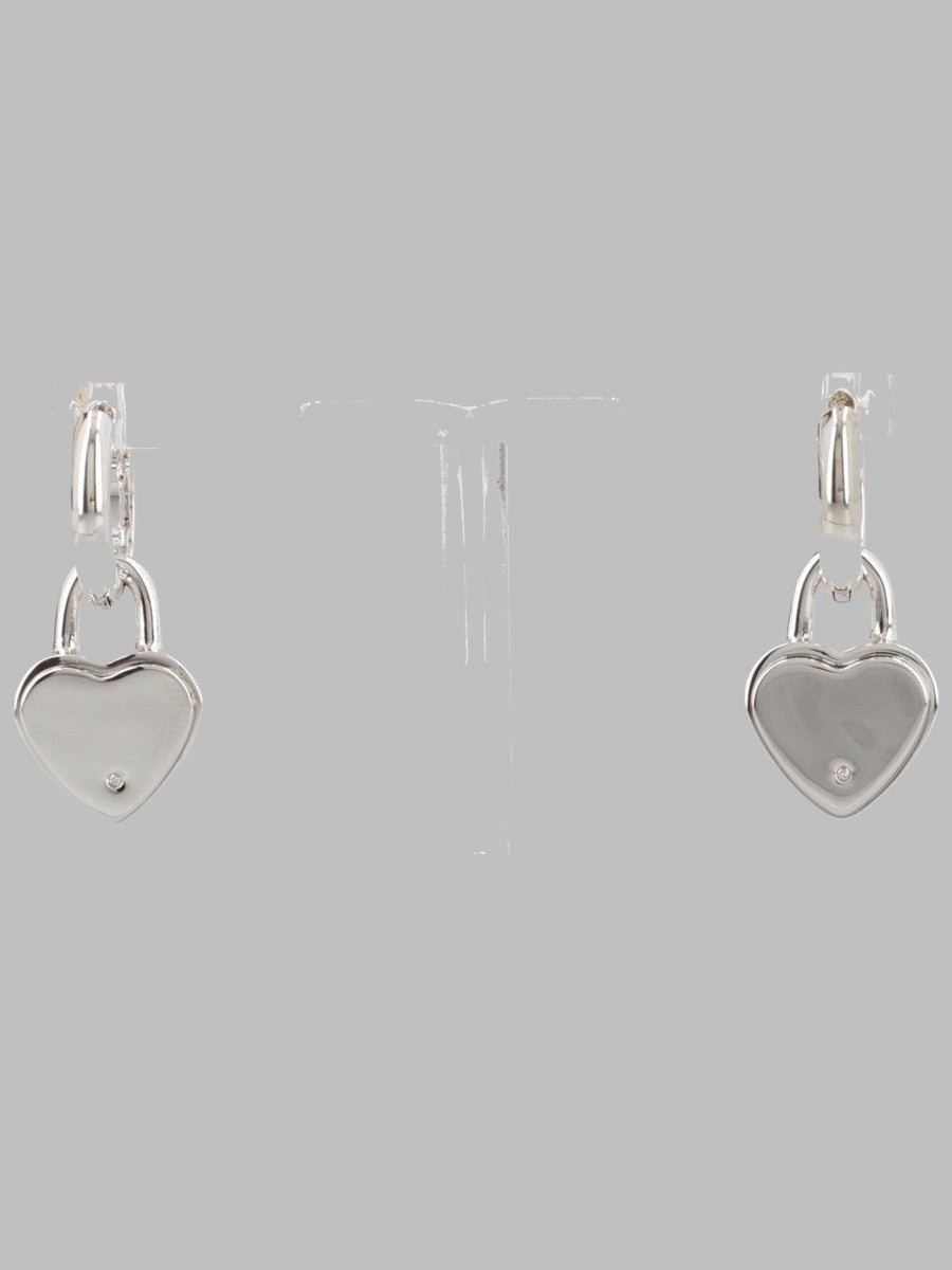 Orecchini "Heart Padlock"