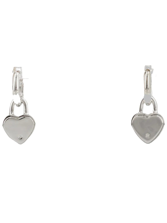 Orecchini "Heart Padlock"