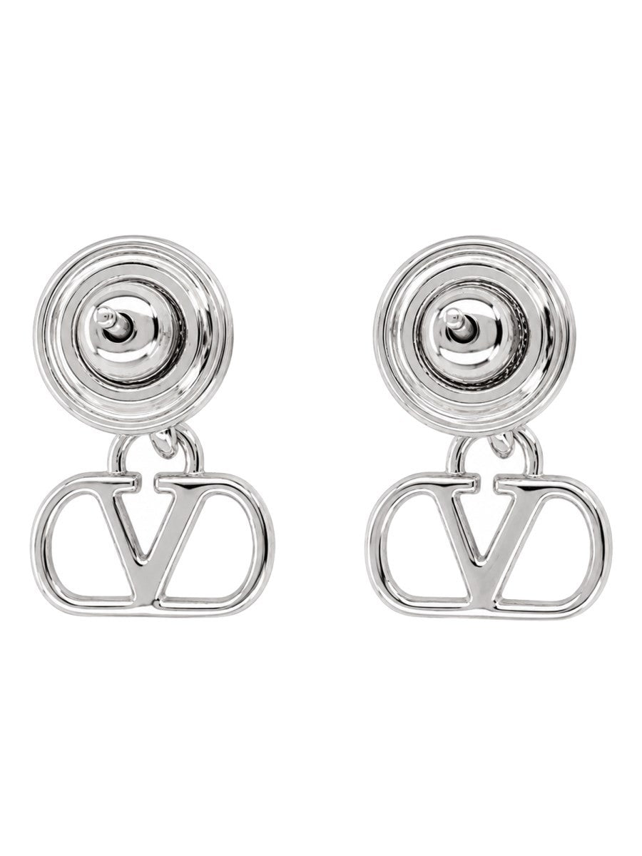 ORECCHINI "VLOGO SIGNATURE" CON STRASS