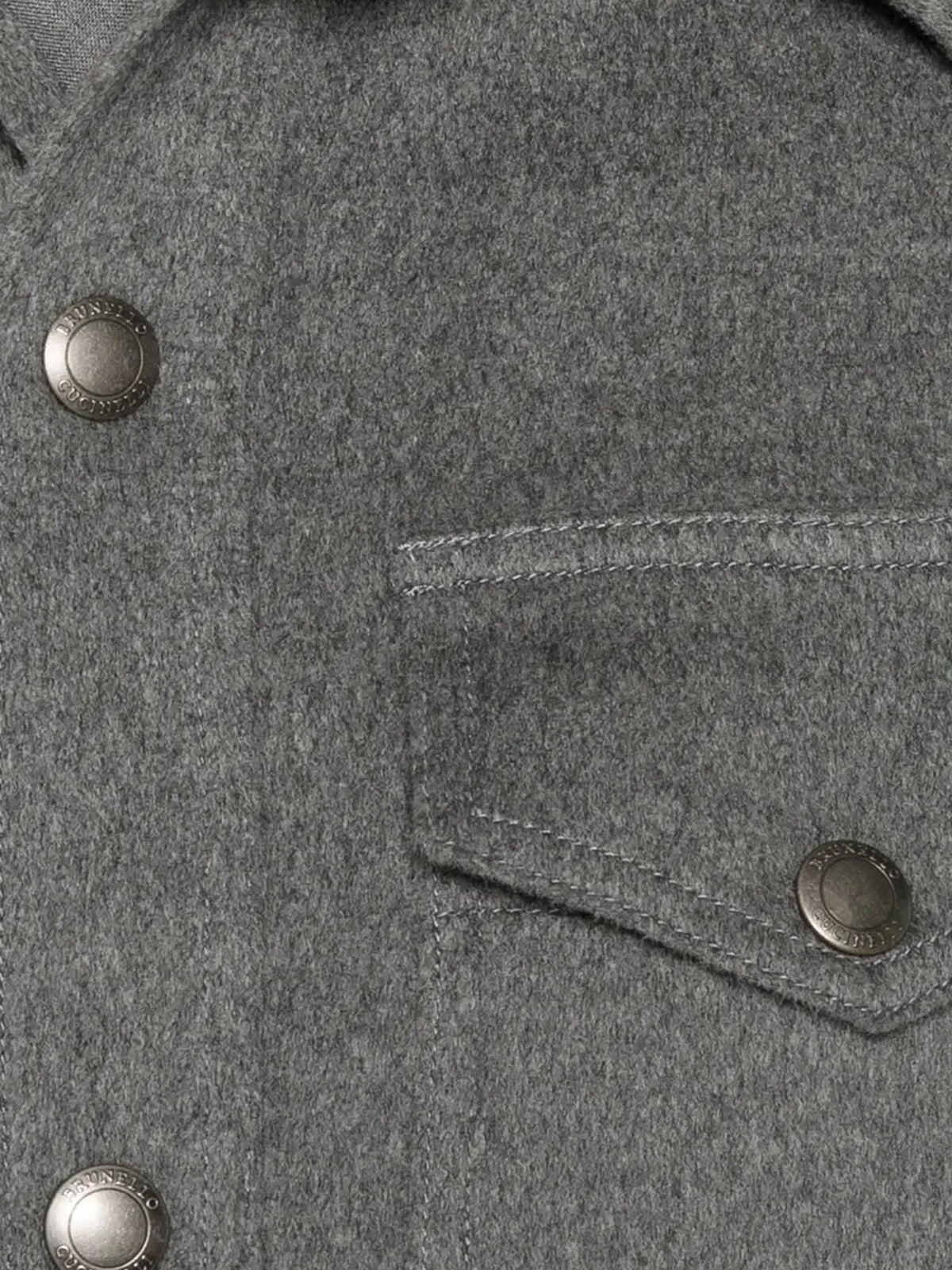 Outerwear lightweight virgin wool cloth shirt