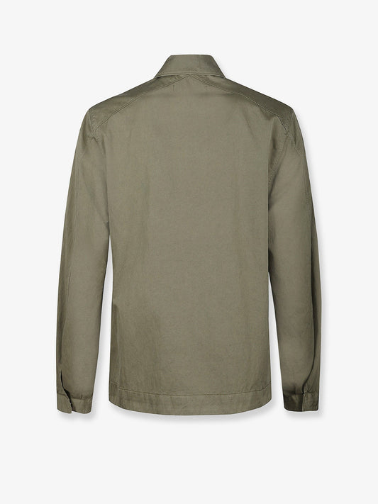 Overshirt cotton blend jacket