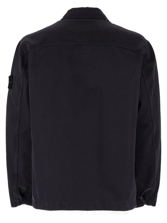 OVERSHIRT IN TWILL DI COTONE