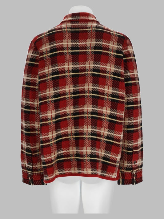 Overshirt "Plaid Work" In Cashmere