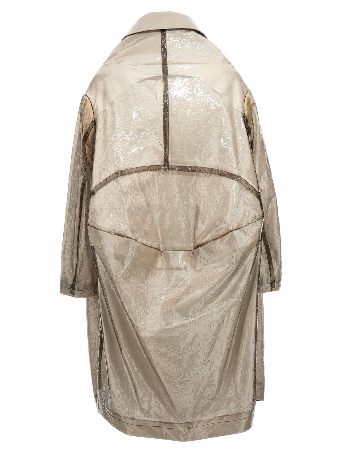 Oversize texture trench coat
