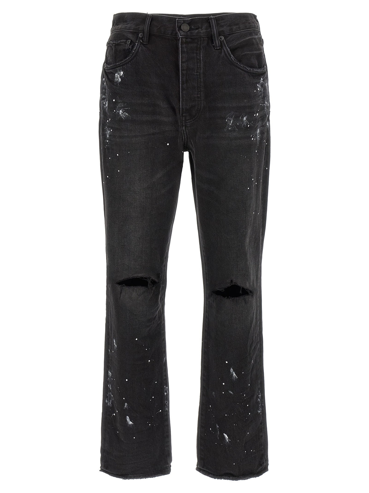 جينز "P011 Knee Slit Paint"