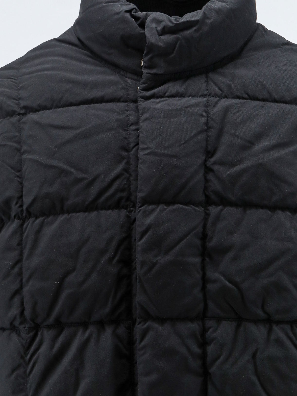 Padded nylon bomber jacket