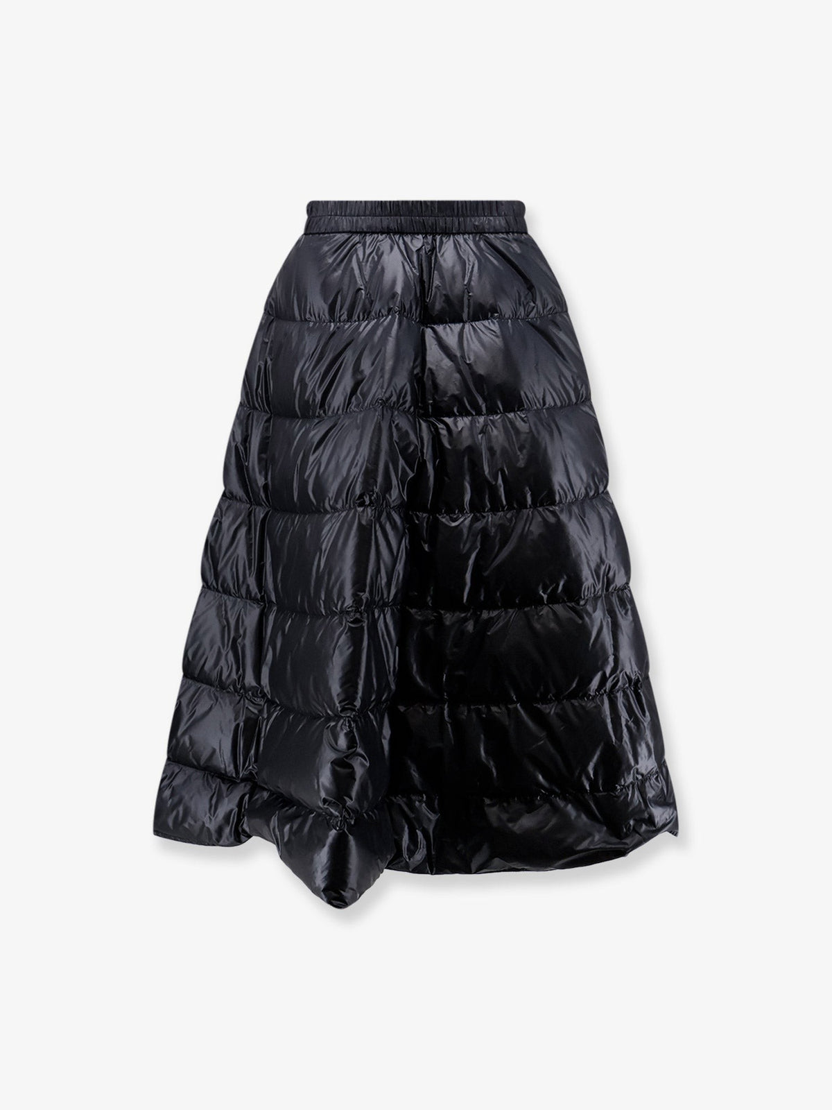 Padded recycled nylon skirt