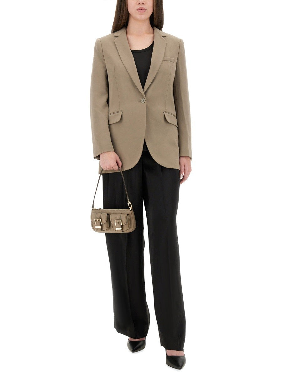 Pantalone Ampio In Raso