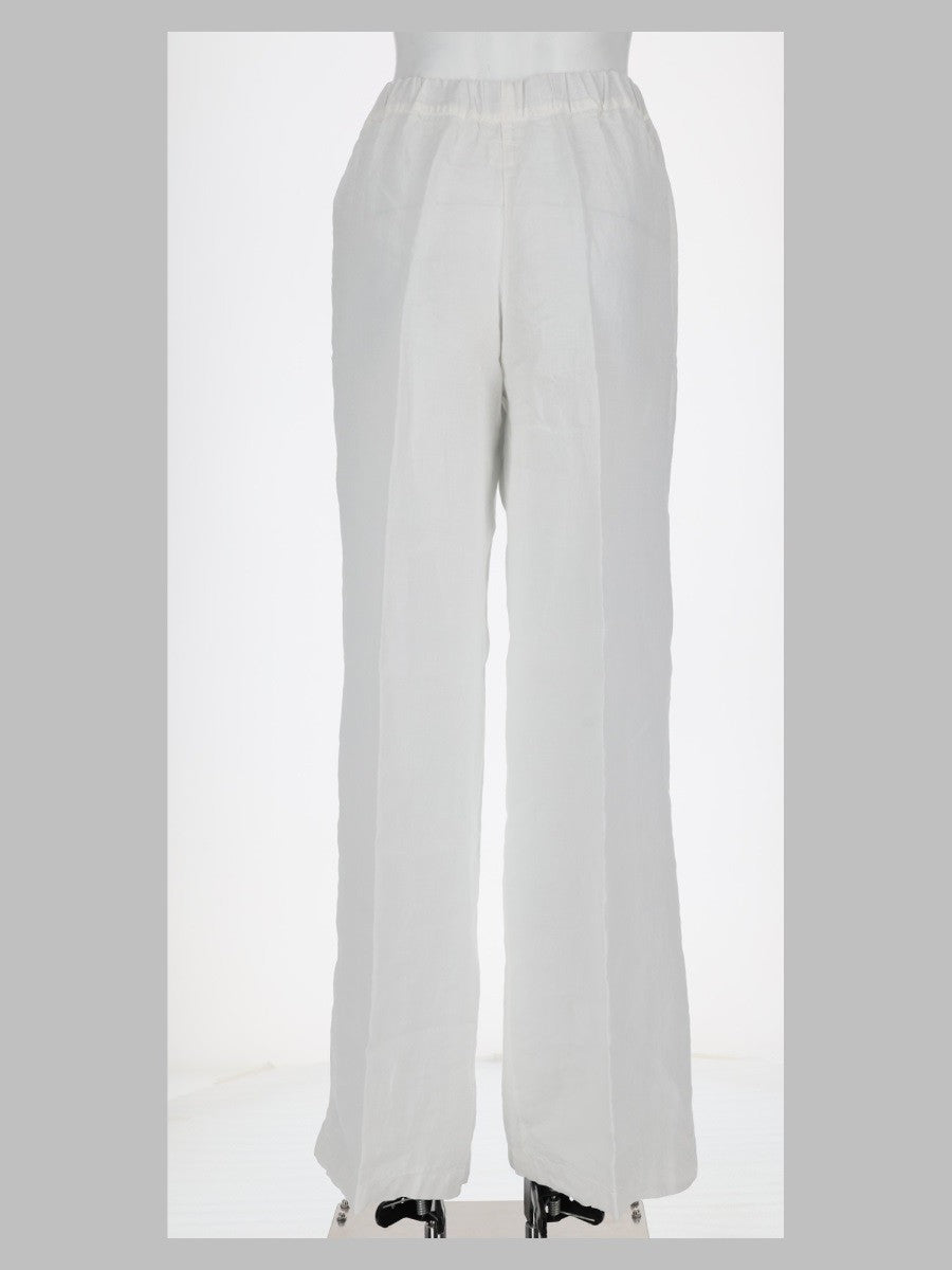 pantalone ampio in lino
