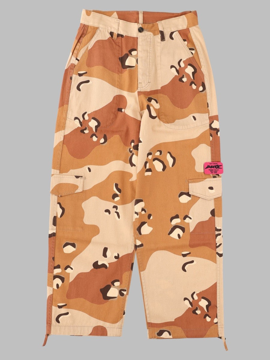 Pantalone Camo Cargo Reversibile