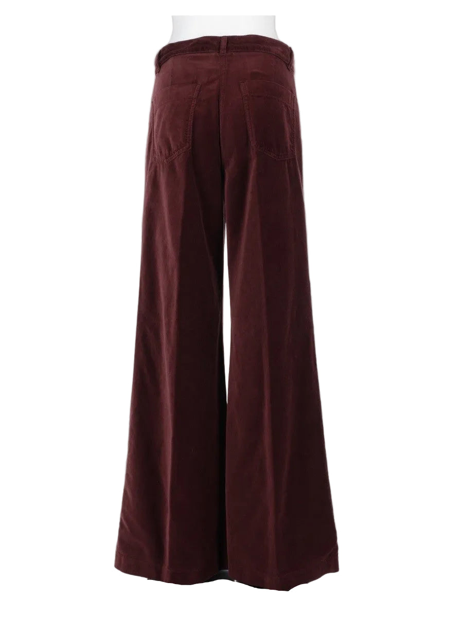 pantalone in velluto di cotone