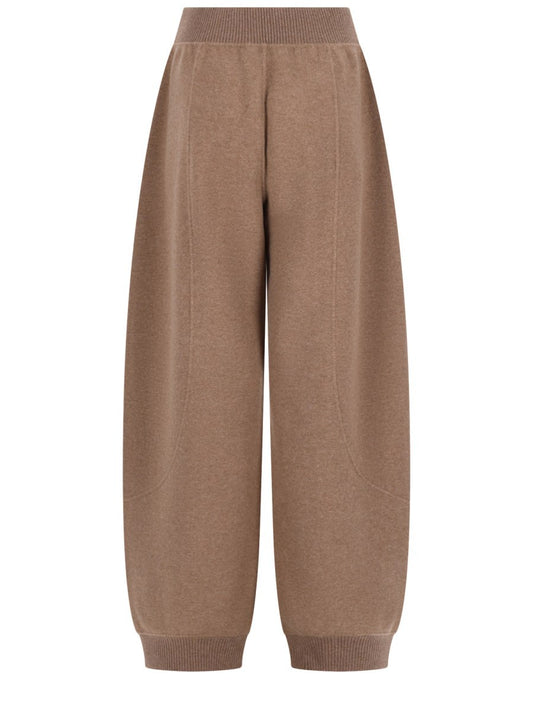 Pantalone Jogger in Lana e Cashmere