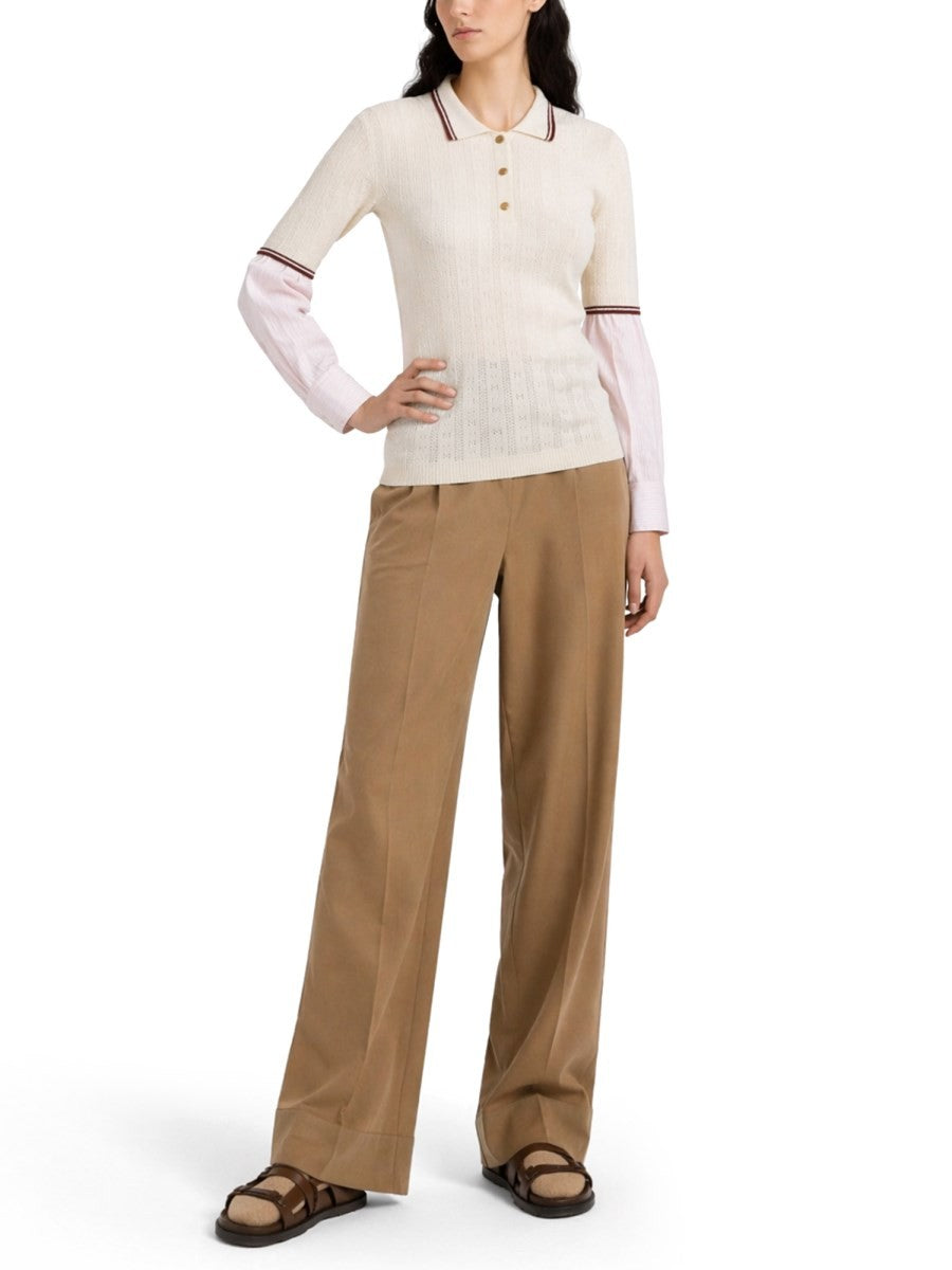 PANTALONE SARTORIALE IN COTONE