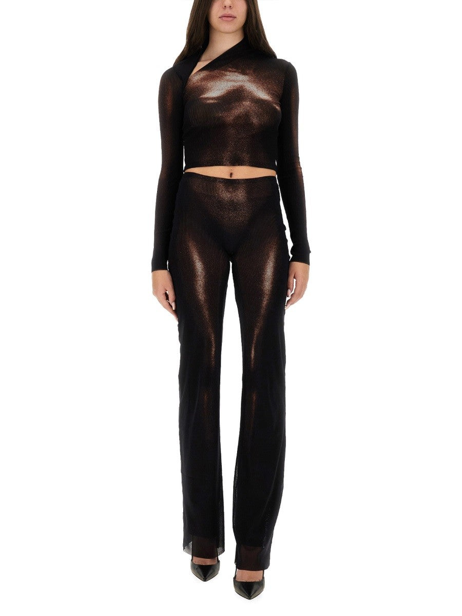 PANTS WITH "BODY DUST" PRINT