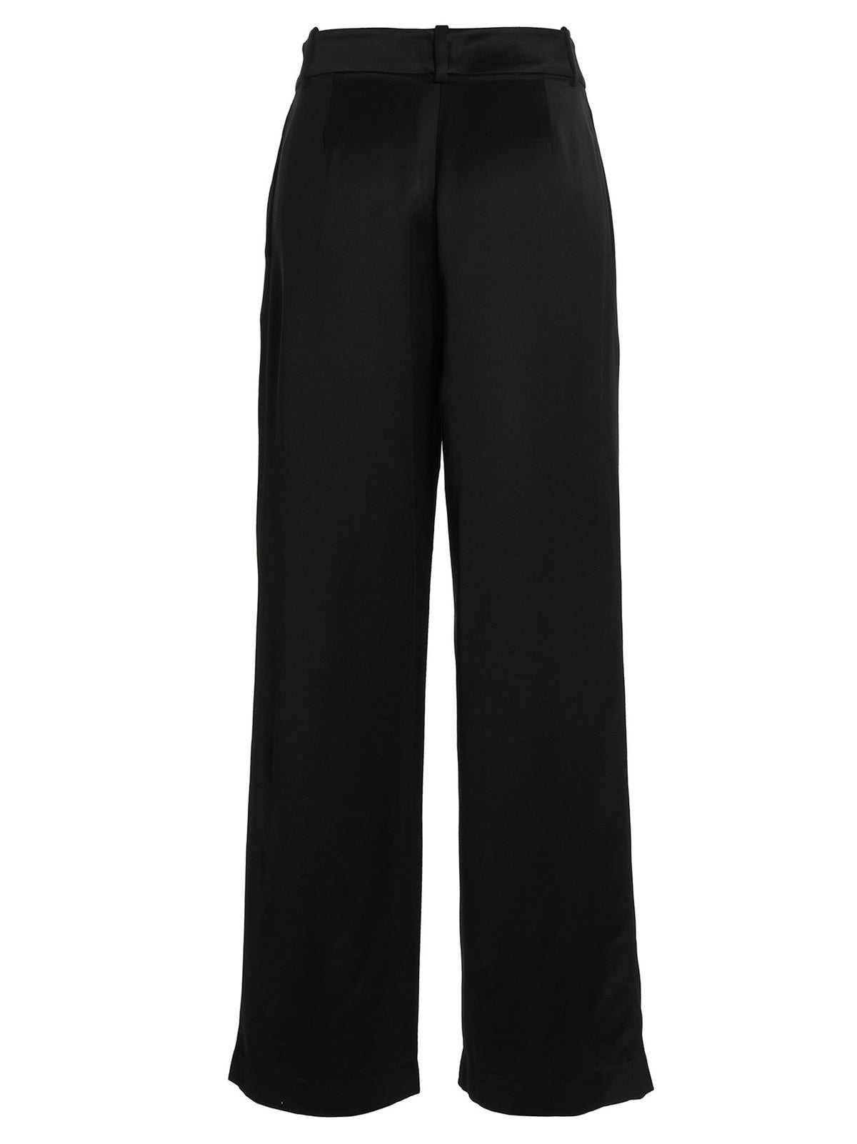 Pants with front pleats