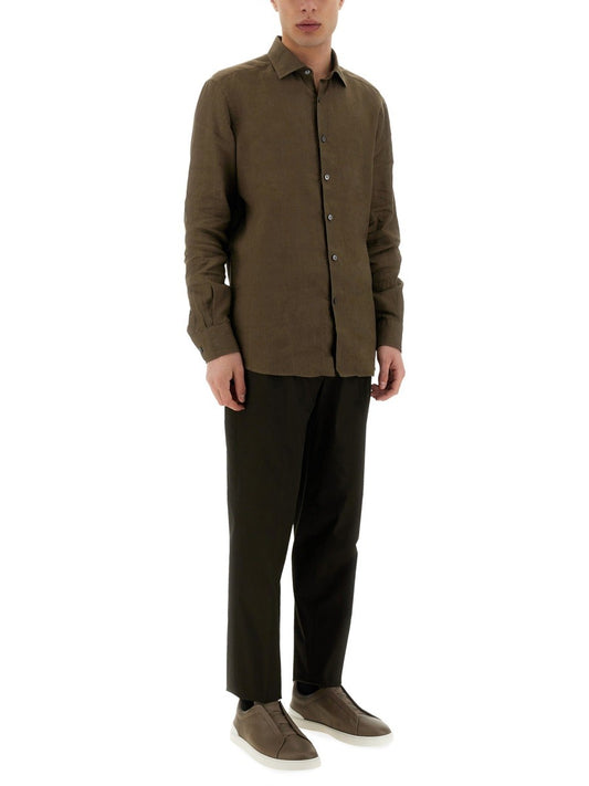 PANTS WITH PLEAT