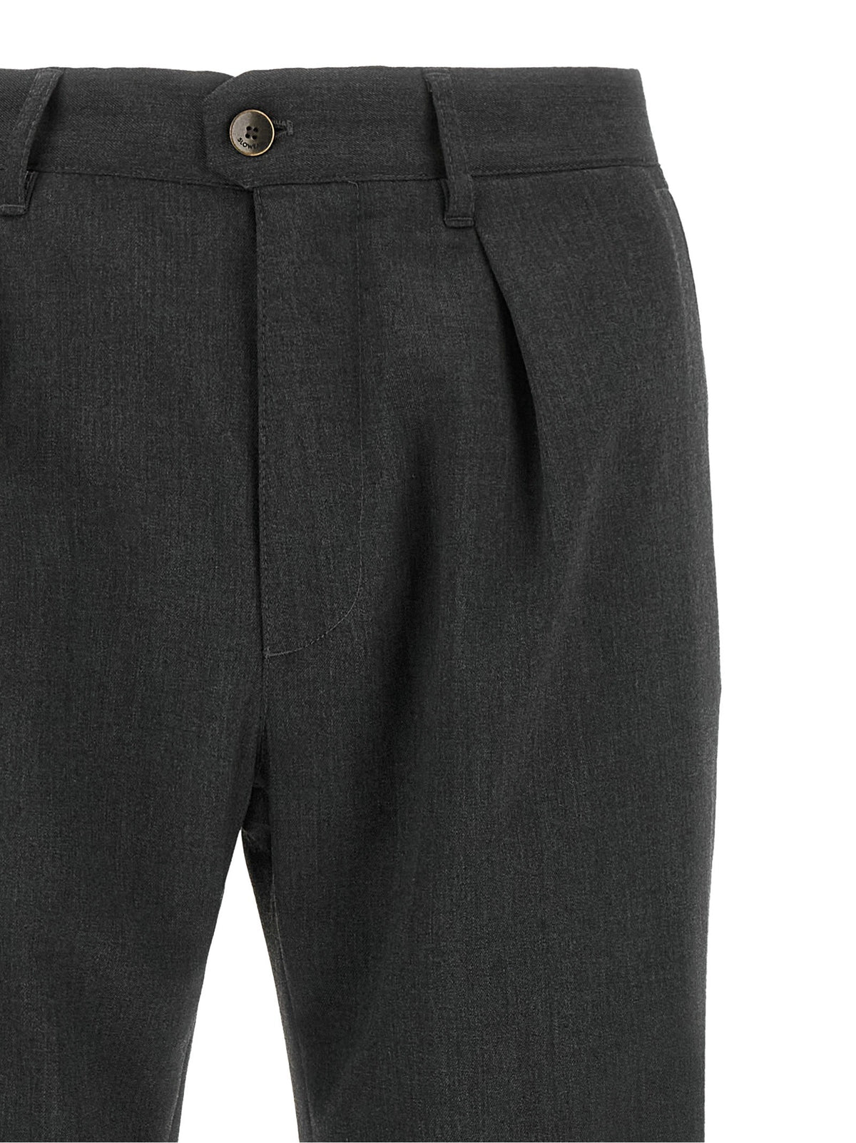 Pants with straps at the waist