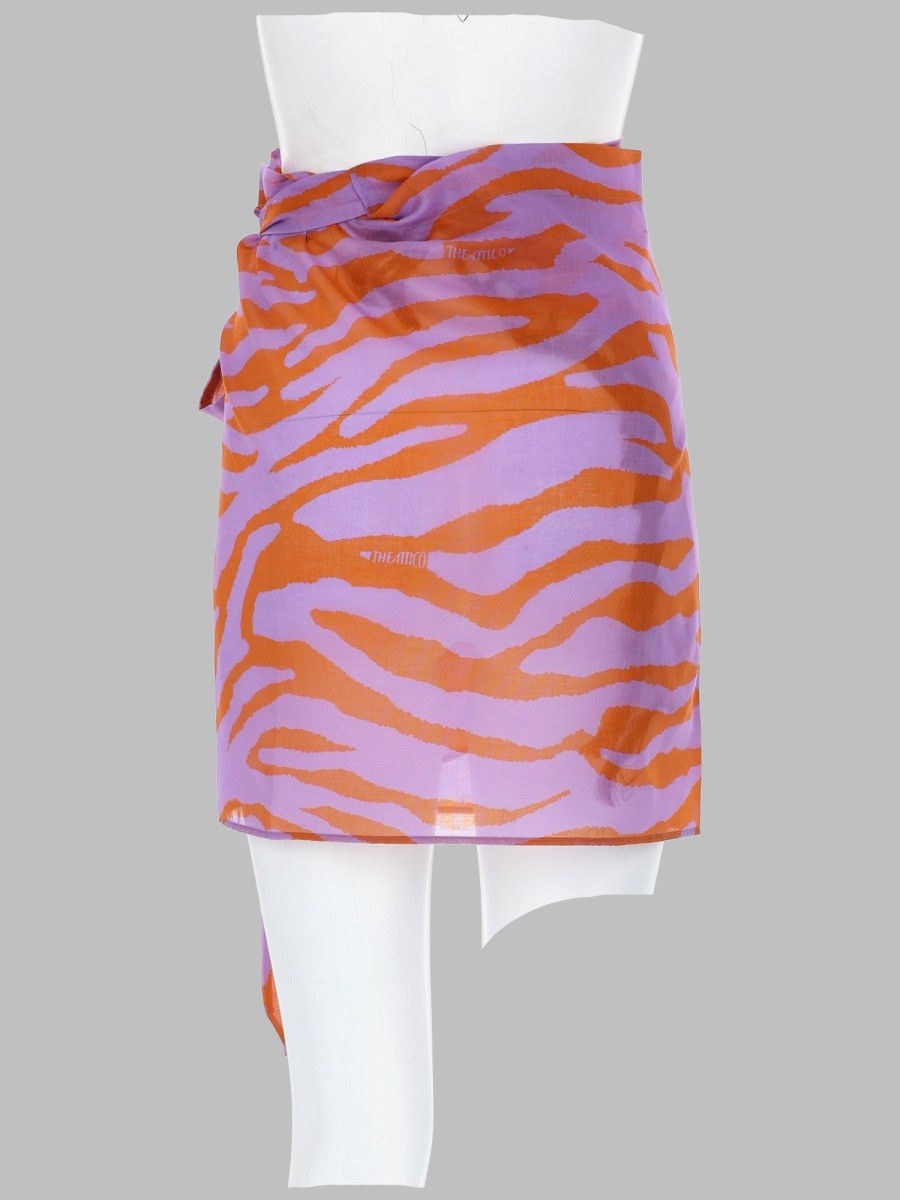 PAREO CON STAMPA ANIMALIER