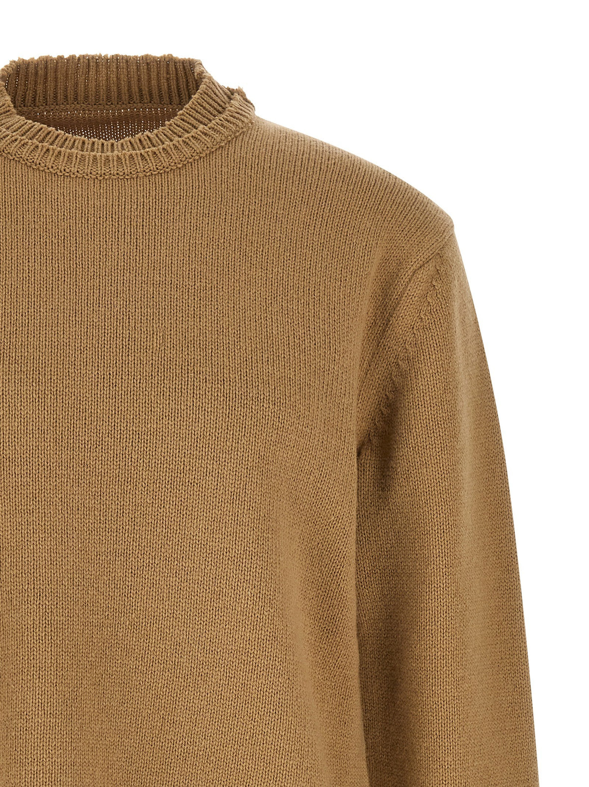 Patch sweater