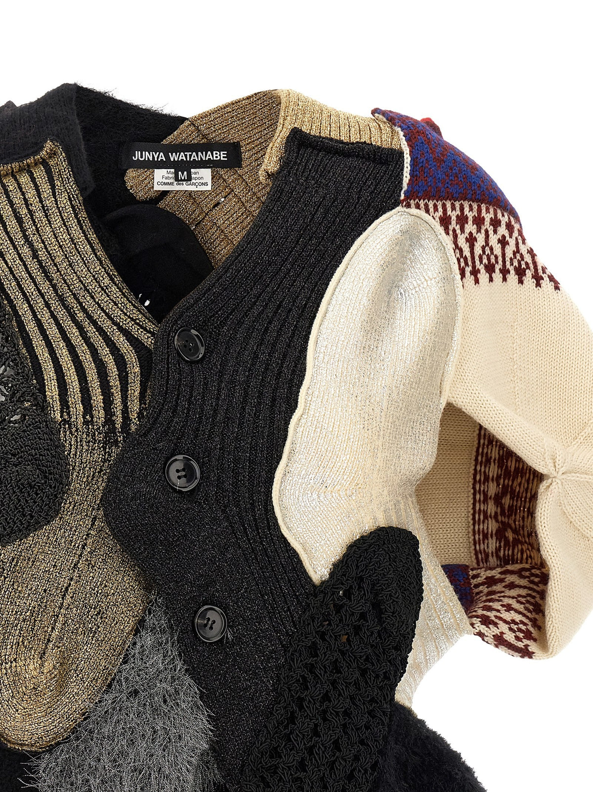 Patchwork cardigan