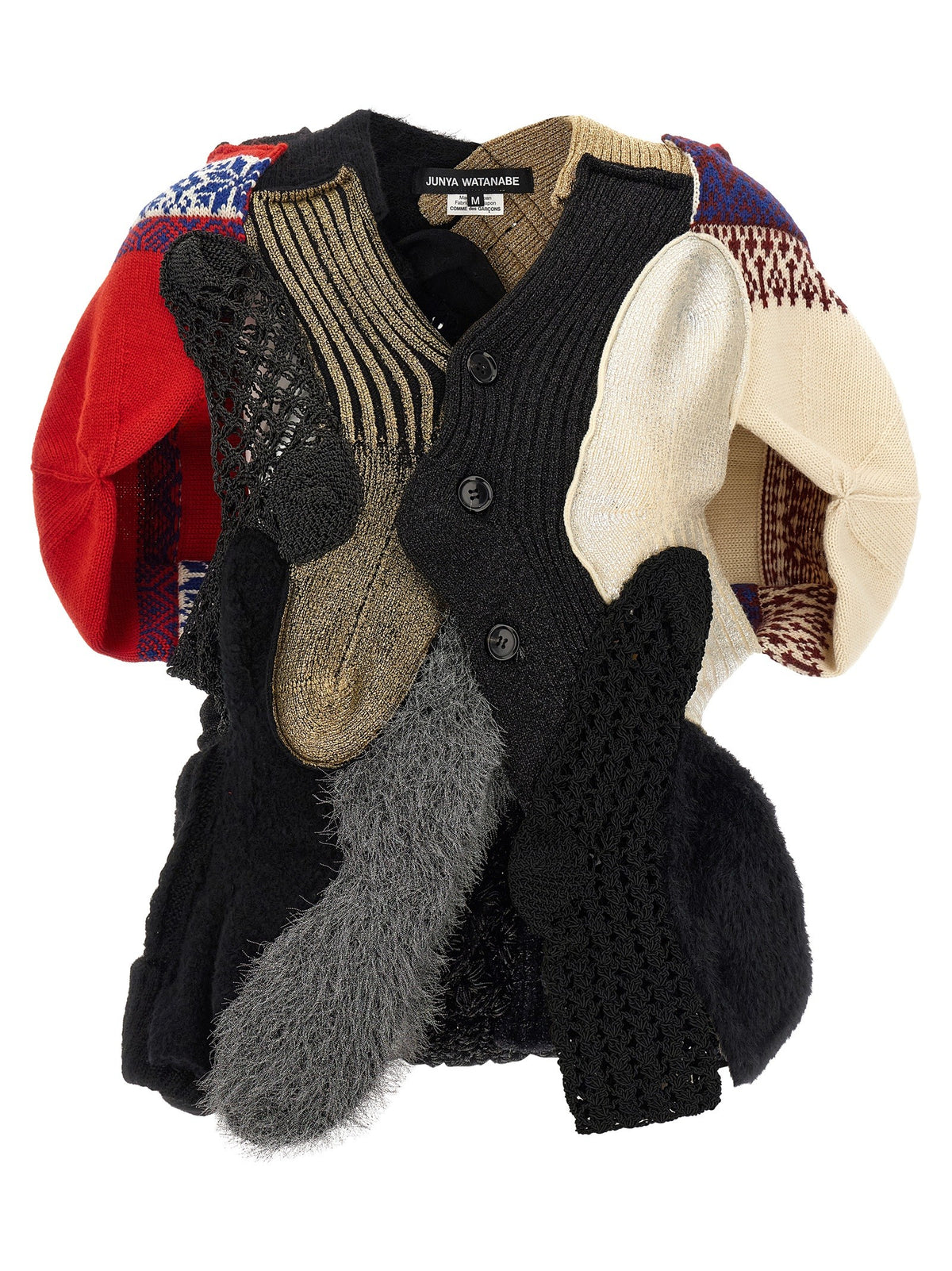 Patchwork cardigan