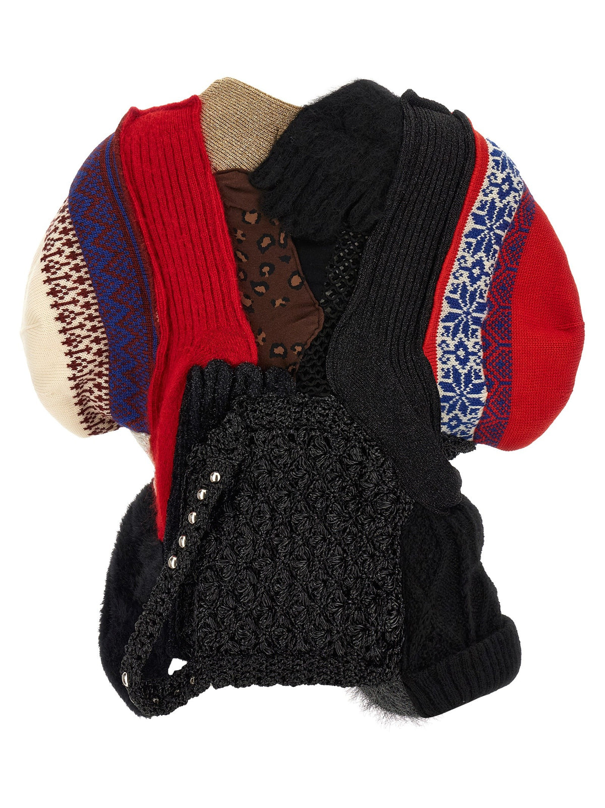 Patchwork cardigan
