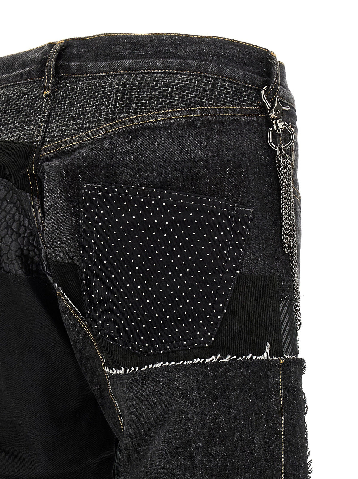 Patchwork jeans