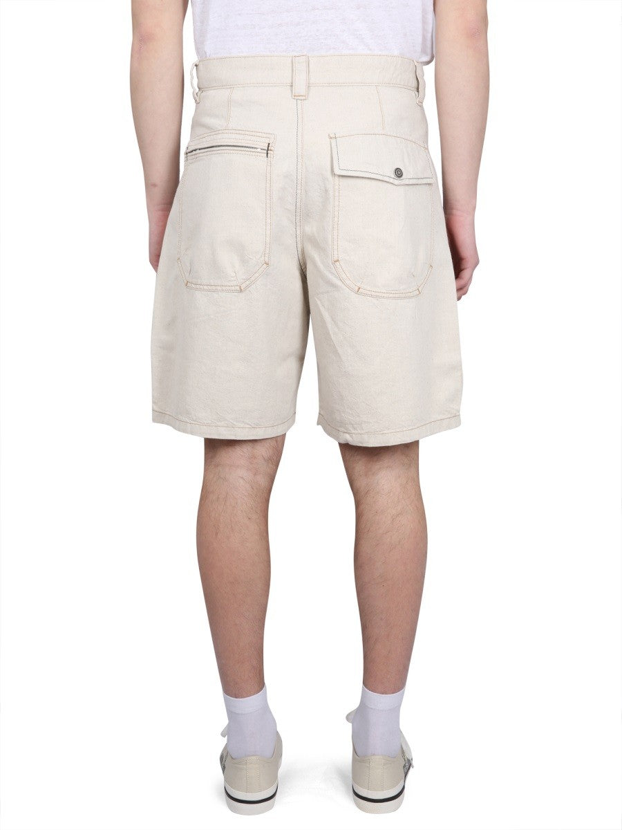 PEIO DENIM BERMUDA SHORTS