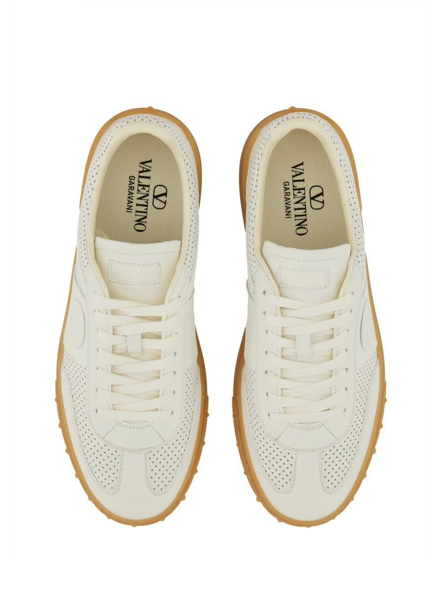 PERFORATED NAPPA LEATHER SNEAKER