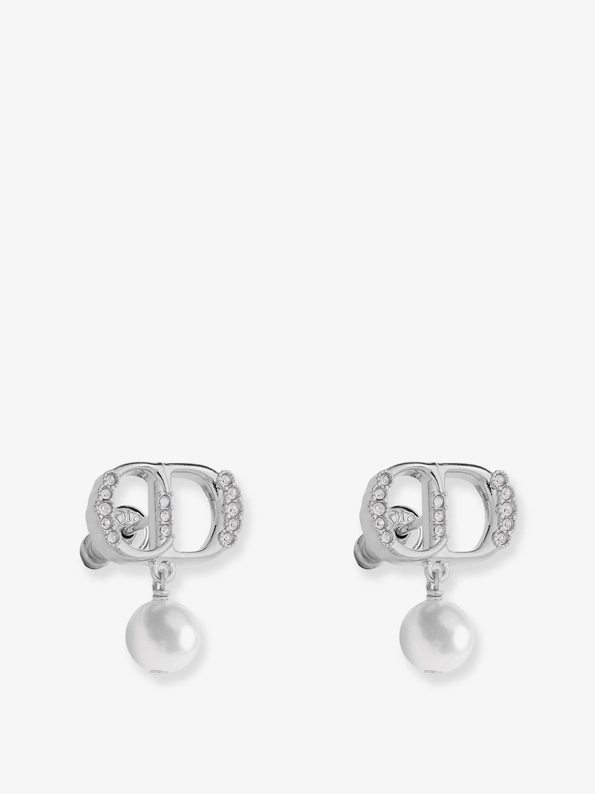 Petit CD brass earrings