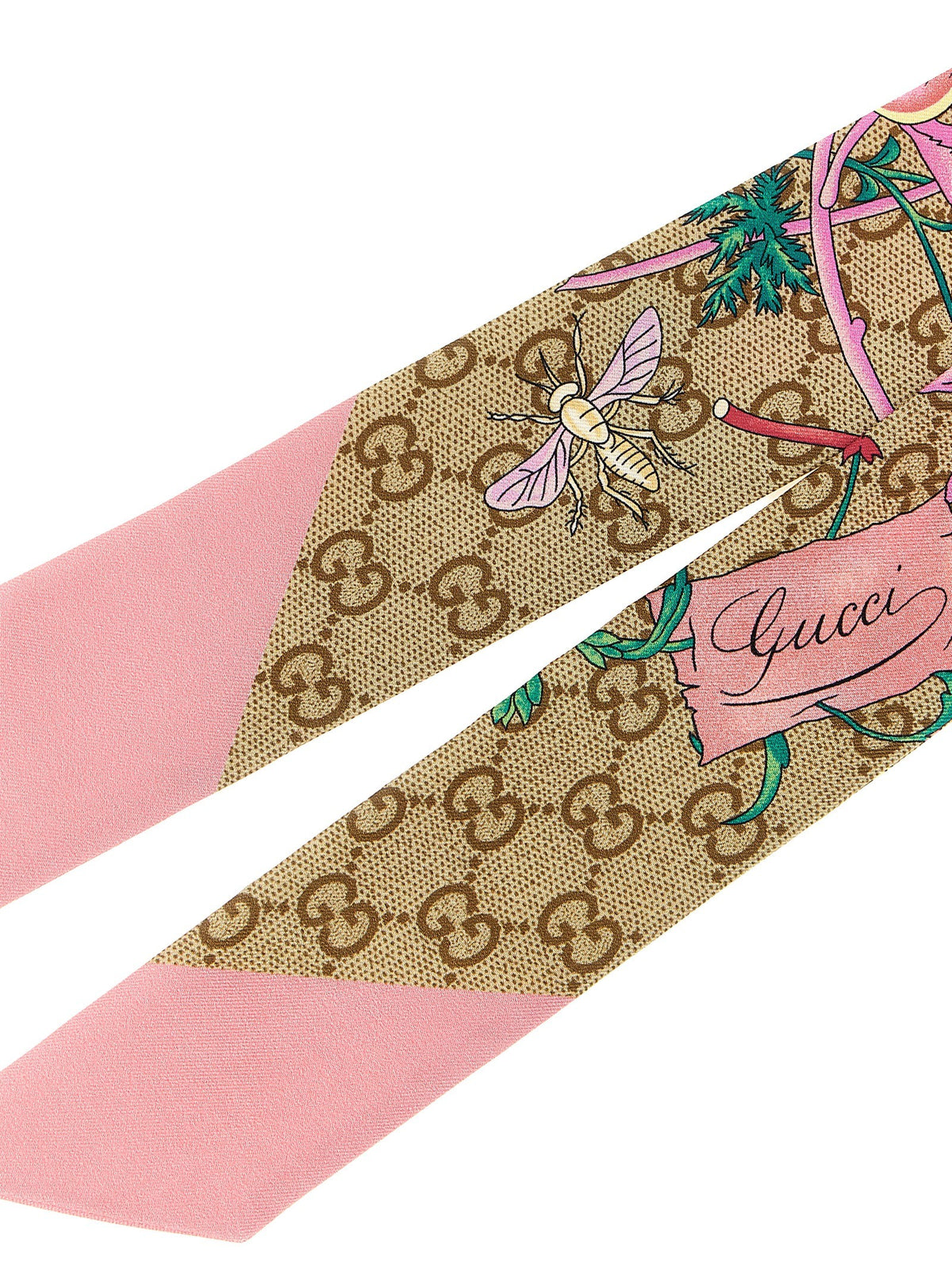 Pink 'Gucci Flora' GG ribbon